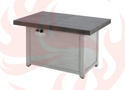 Alora Premium 50K BTU Rectangle Outdoor Aluminum Fire Pit Table (SAK70248) - Phoenix Fire Art Store