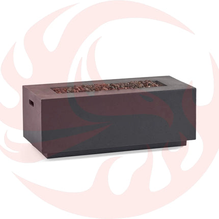 Alora Premium Outdoor Contemporary 40K BTU Rectangular Propane Gas Fire Pit Table (SAK96153) SAKSBY WHOLESALE