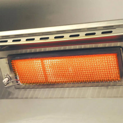 American Outdoor Grill 24NBL L-Series 2-Burner Built-In Natural Gas Grill W/ Rotisserie Kit, 24" [24NBL] (SAK81425)