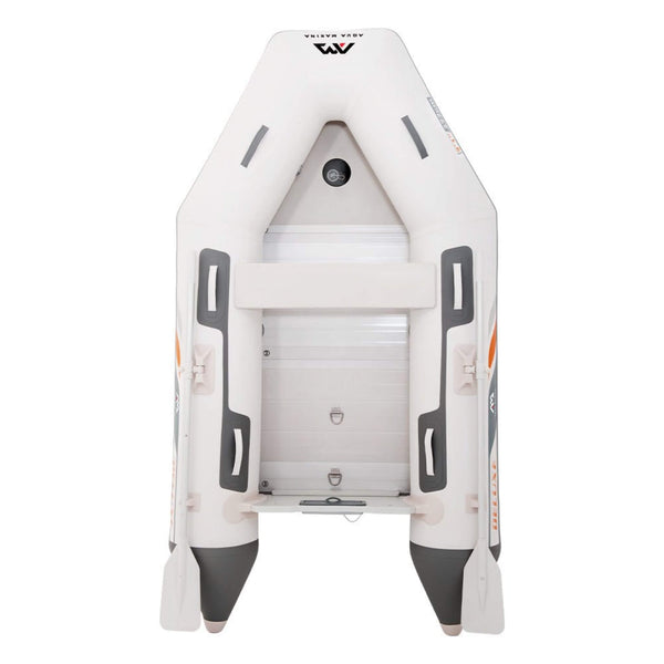 Aqua Marina A-Deluxe 4-Person Inflatable Speed Boat With Comfortable Rowing Seat And Adjustable Center Feet, 8FT  (SAK20456)