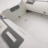 Aqua Marina A-Deluxe 4-Person Inflatable Speed Boat With Comfortable Rowing Seat And Adjustable Center Feet, 8FT  (SAK20456)