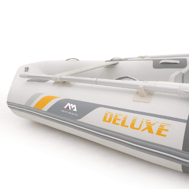 Aqua Marina A-Deluxe 4-Person Inflatable Speed Boat With Comfortable Rowing Seat And Adjustable Center Feet, 8FT  (SAK20456)