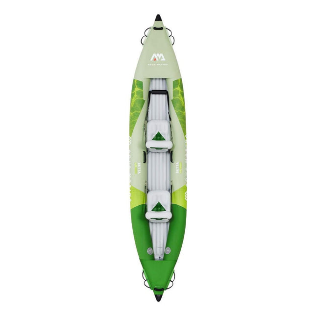 Aqua Marina Betta 2-Person Inflatable Recreational Kayak With Paddles, 14FT [BE-412] (SAK01375)