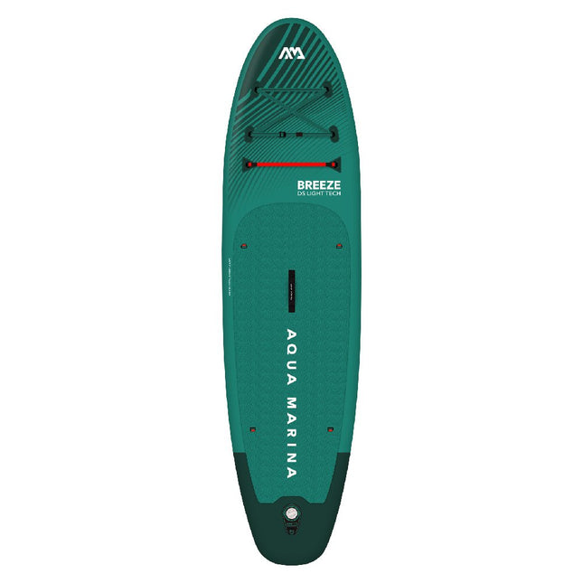 Aqua Marina Breeze Green Compact Inflatable SUP With Drop Stitch Light Technology, 9FT [BT-23BRP] (SAK68745)