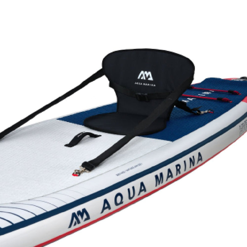 Aqua Marina Hyper BT-23HY02 Navy Touring SUP With Hydrodynamic Rail Edges & Adjustable Bungee, 12FT (SAK23285)