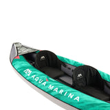 Aqua Marina Laxo 320 2-Person Recreational Kayak With High-Back Seat And Adjustable Cargo Bungee, 10FT (SAK01396)