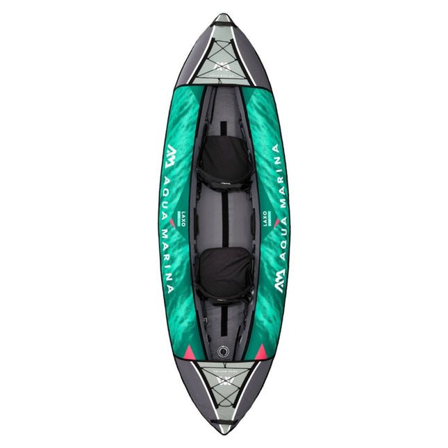 Aqua Marina Laxo 320 2-Person Recreational Kayak With High-Back Seat And Adjustable Cargo Bungee, 10FT [LA-320] (SAK01396)