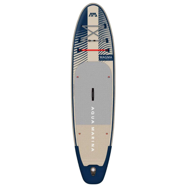 Aqua Marina Magma BT-23MAP All-Around Inflatable SUP With Carbon Hybrid Paddle, 11FT (SAK35791)