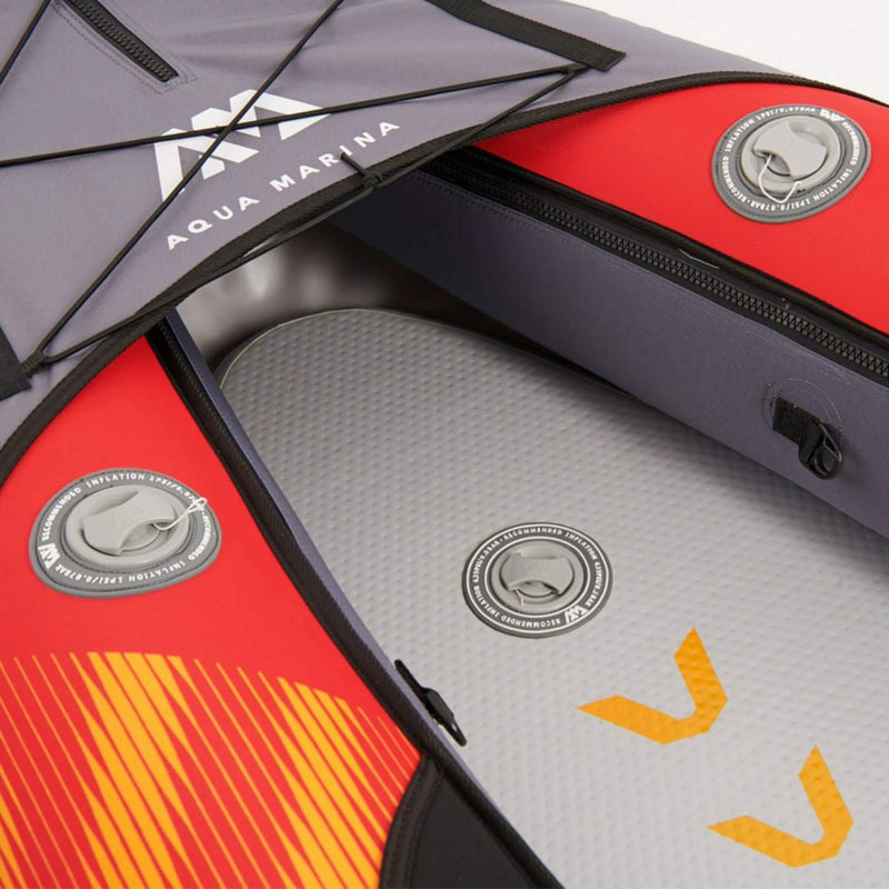 Aqua Marina Memba 390 Premium 2-Person Touring Kayak With DWF Deck And Paddles, 12FT (SAK17282)