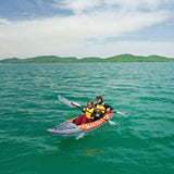 Aqua Marina Memba 390 Premium 2-Person Touring Kayak With DWF Deck And Paddles, 12FT (SAK17282)