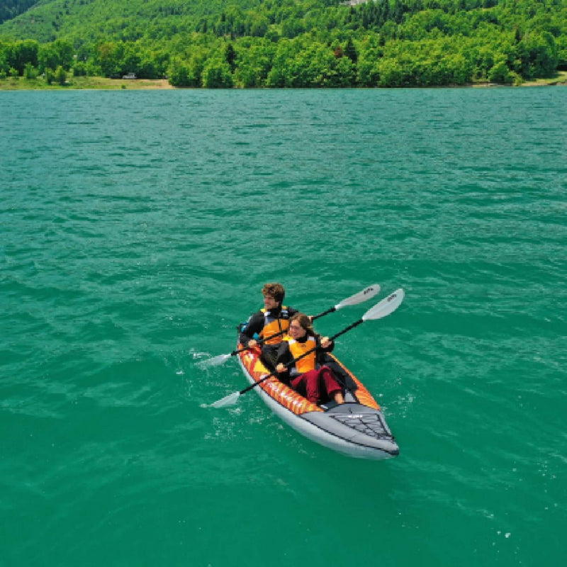 Aqua Marina Memba 390 Premium 2-Person Touring Kayak With DWF Deck And Paddles, 12FT (SAK17282)