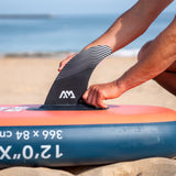 Aqua Marina Monster BT-23MOP All Around ISUP Sky Glider With Swift Attach Center Fin, 12FT (SAK56240)