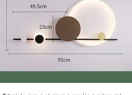 Art Deco LED Wall Sconce - Modern Corridor Lighting Decorbites