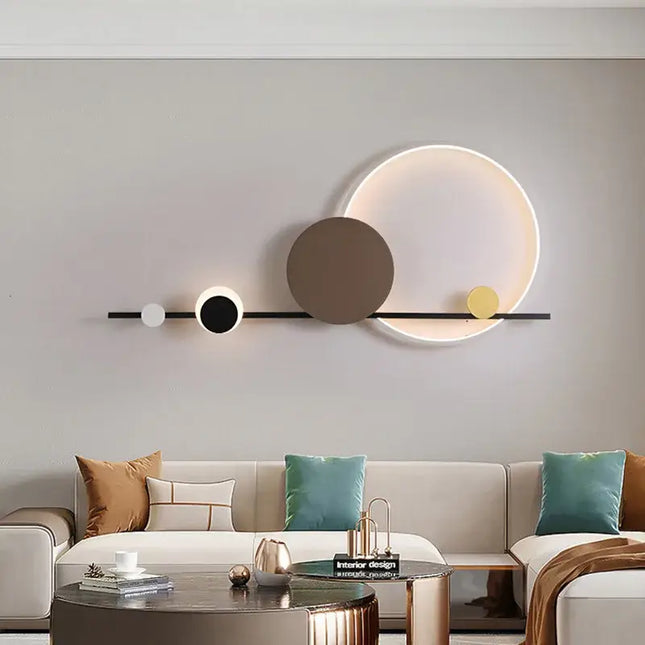 Art Deco LED Wall Sconce - Modern Corridor Lighting Decorbites