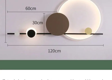 Art Deco LED Wall Sconce - Modern Corridor Lighting Decorbites