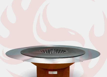 Arteflame Grill Side Warming Table Fits All 40" Grills - Phoenix Fire Art Store
