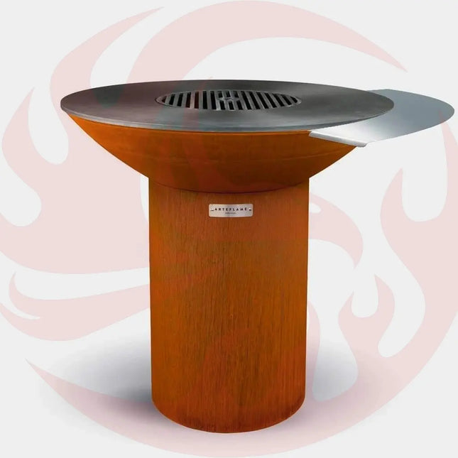 Arteflame Grill Side Warming Table Fits All 40" Grills - Phoenix Fire Art Store
