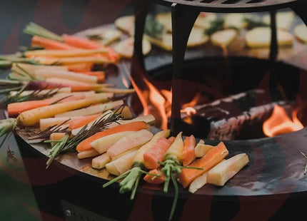 Arteflame ONE30 — 30″ One Series Flat-Top Charcoal Grill & Fire Bowl (Single-Piece CORTEN Steel) - Phoenix Fire Art Store