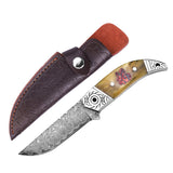 The Red-handled Fu Hand Handle Meat Knife - Phoenix Fire Art Store
