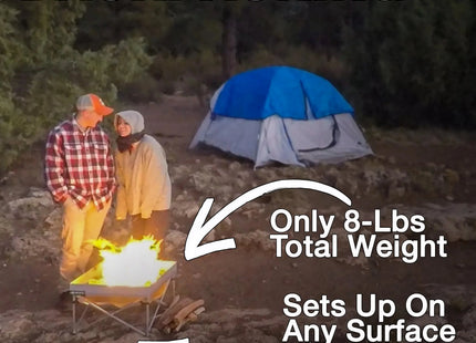 Portable Pop-Up Fire Pit - Go Anywhere Kit - Phoenix Fire Art Store