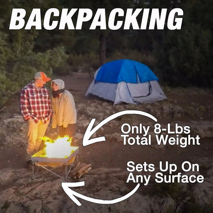 Portable Pop-Up Fire Pit - Go Anywhere Kit - Phoenix Fire Art Store