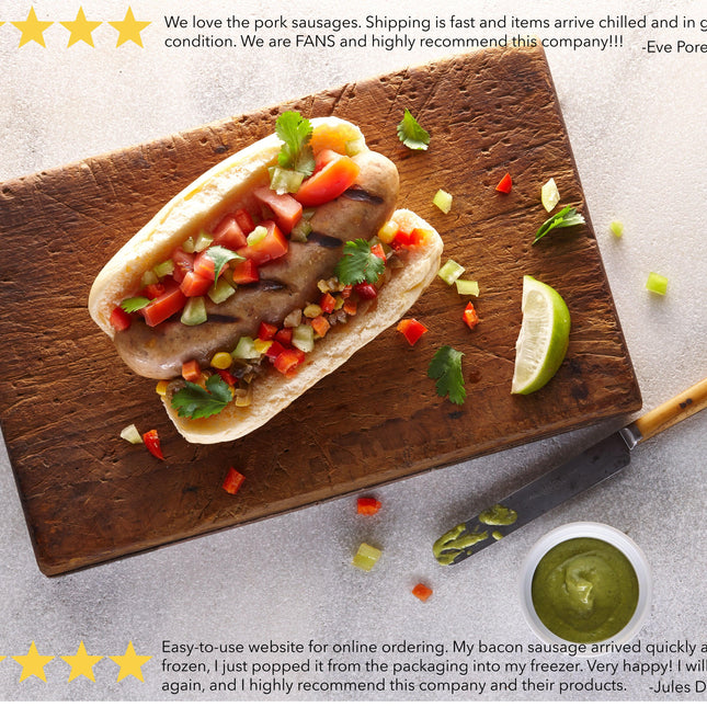 Bacon Sausage 5 Pack - Best Selling Flavors