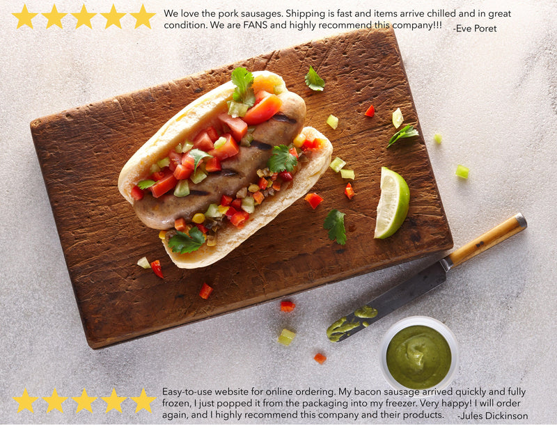 Bacon Sausage 5 Pack - Best Selling Flavors