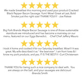 Bacon Sausage 5 Pack - Best Selling Flavors