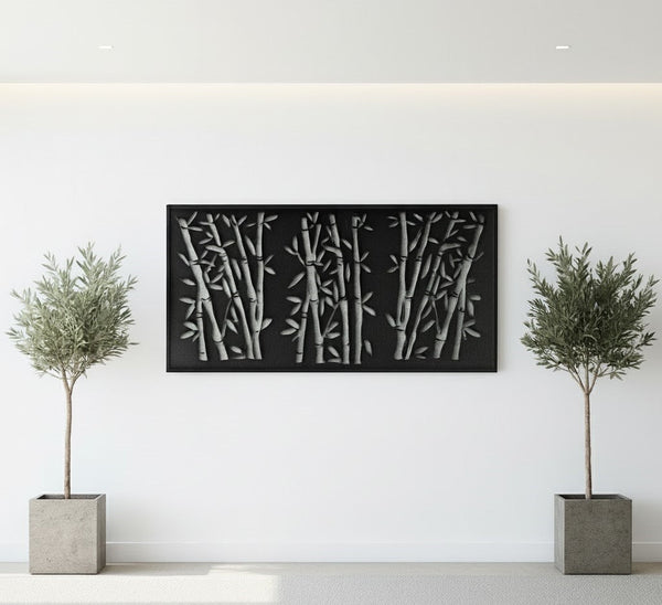 Laser-Cut Bamboo Panel - FREE SHIPPING