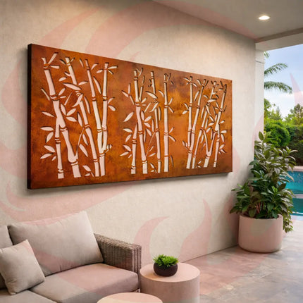 Laser-Cut Bamboo Panel - FREE SHIPPING MK Design Elements