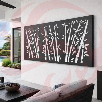 Laser-Cut Bamboo Panel - FREE SHIPPING MK Design Elements