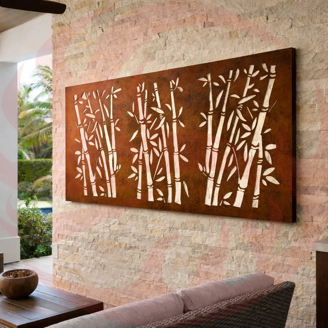 Laser-Cut Bamboo Panel - FREE SHIPPING MK Design Elements