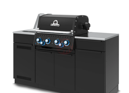 Broil King Baron 490i 4-Burner Gas Grill With Rotisserie & Side Burner - Shadow - Phoenix Fire Art Store