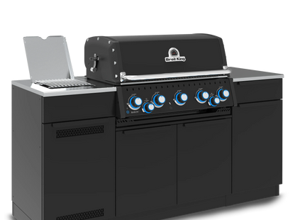 Broil King Baron 590i 5-Burner Gas Grill With Rotisserie & Side Burner - Shadow - Phoenix Fire Art Store