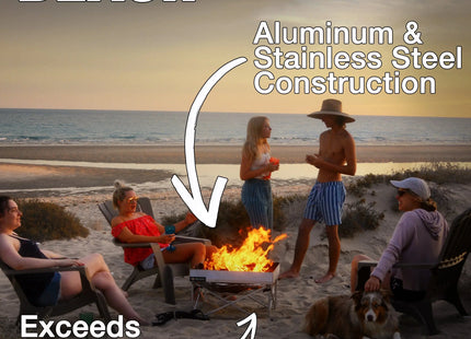 Portable Pop-Up Fire Pit - Go Anywhere Kit - Phoenix Fire Art Store