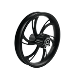 Black Motorcycle Wheel for Electric Scooters - 12" Premium Rim