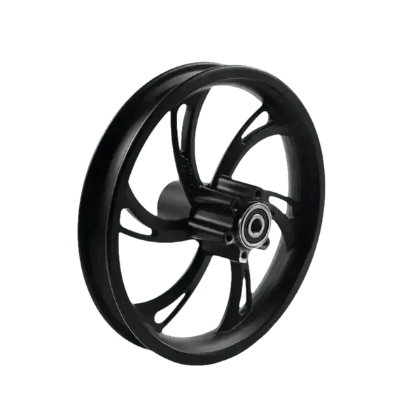 Black Motorcycle Wheel for Electric Scooters - 12" Premium Rim
