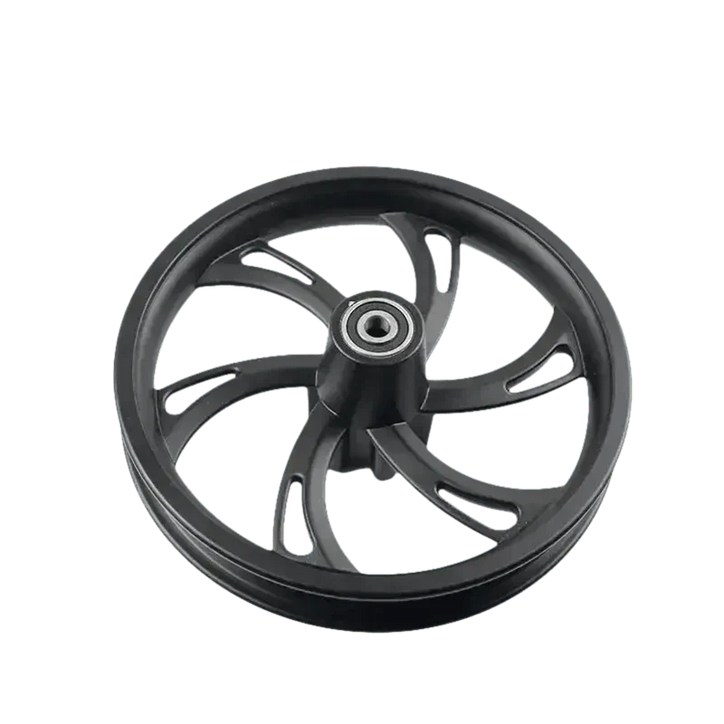 Black Motorcycle Wheel for Electric Scooters - 12" Premium Rim