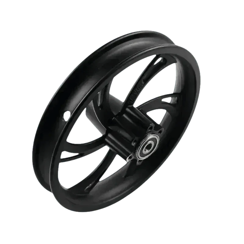 Black Motorcycle Wheel for Electric Scooters - 12" Premium Rim