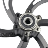 Black Motorcycle Wheel for Electric Scooters - 12" Premium Rim