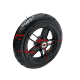 Black Pneumatic Tire for Folding Electric Scooter – Inner & Outer Tire for A-Bike