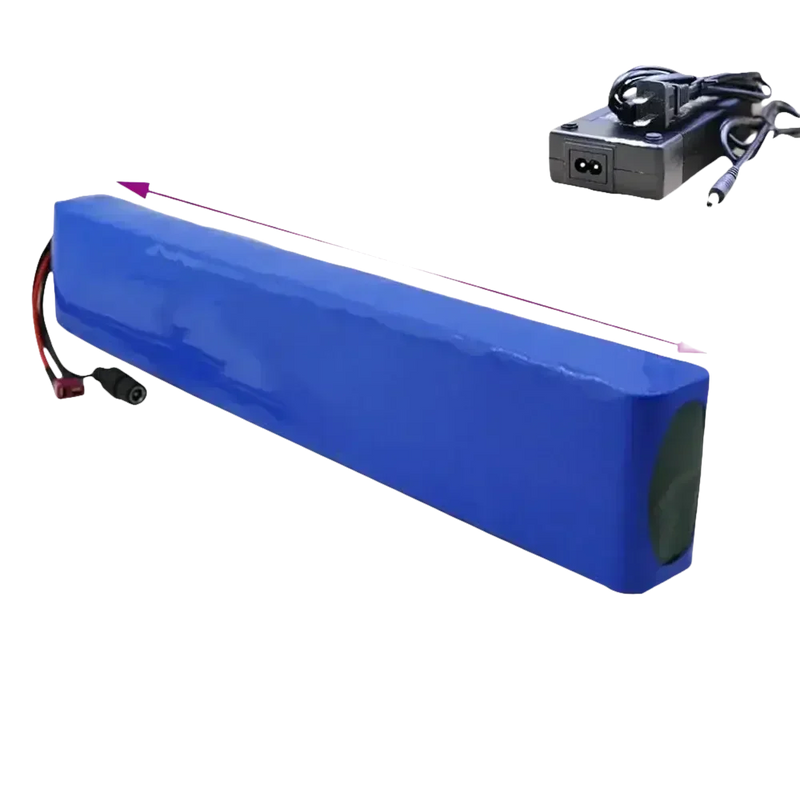 Blue 36v 14ah Battery for 500W E-Bike - Long Range Power Pack