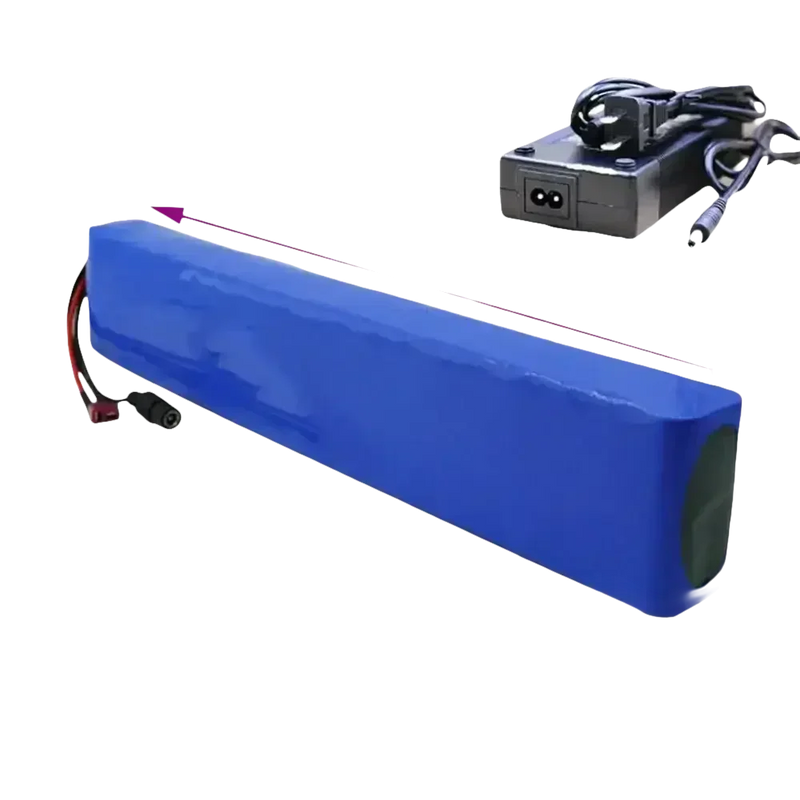 Blue 36v 14ah Battery for 500W E-Bike - Long Range Power Pack