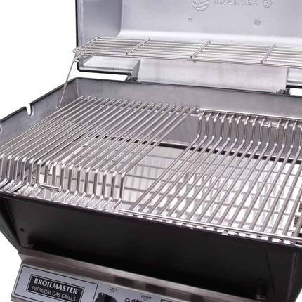 Broilmaster P3X Super Premium Cast Aluminum Gas Grill With Flare Busters, Griddle And Smoker Shutter (SAK98194) SAKSBY WHOLESALE