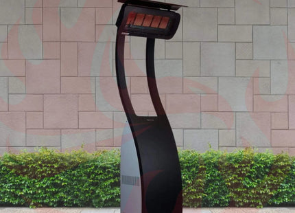 Bromic Heating 85" Tungsten Smart-Heat™ Propane Gas Freestanding Portable Patio Heater, 38,500 BTU [BH0510001] (SAK73814) - Phoenix Fire Art Store