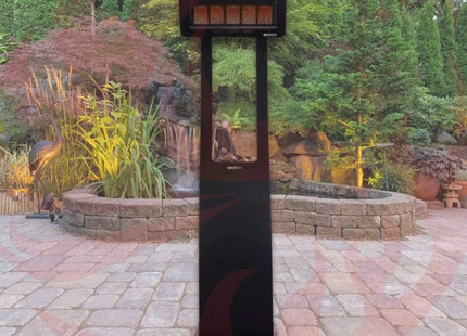 Bromic Heating 85" Tungsten Smart-Heat™ Propane Gas Freestanding Portable Patio Heater, 38,500 BTU [BH0510001] (SAK73814) - Phoenix Fire Art Store