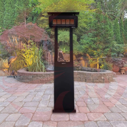 Bromic Heating 85" Tungsten Smart-Heat™ Propane Gas Freestanding Portable Patio Heater, 38,500 BTU [BH0510001] (SAK73814) - Phoenix Fire Art Store