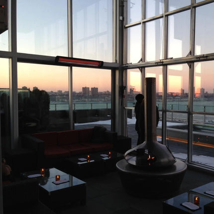 Bromic Heating Tungsten Smart-Heat™ 56-Inch 6000W Single Element 240V Electric Infrared Patio Heater [BH0420033] (SAK48512)