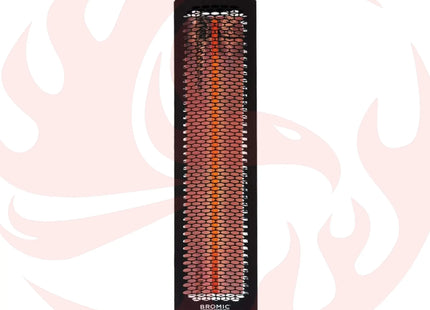 Bromic Heating Tungsten Smart-Heat™ 44-Inch 2000W Single Element 240V Electric Infrared Patio Heater [BH0420030] (SAK48513) - Phoenix Fire Art Store