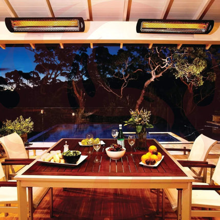 Bromic Heating Tungsten Smart-Heat™ 44-Inch 2000W Single Element 240V Electric Infrared Patio Heater [BH0420030] (SAK48513) - Phoenix Fire Art Store